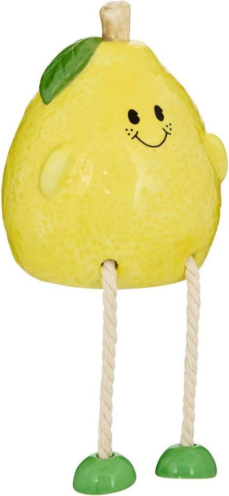 Spardose foodie ananas 8,5x8,5x18 cm gelb - Atmosphera créateur d'intérieur