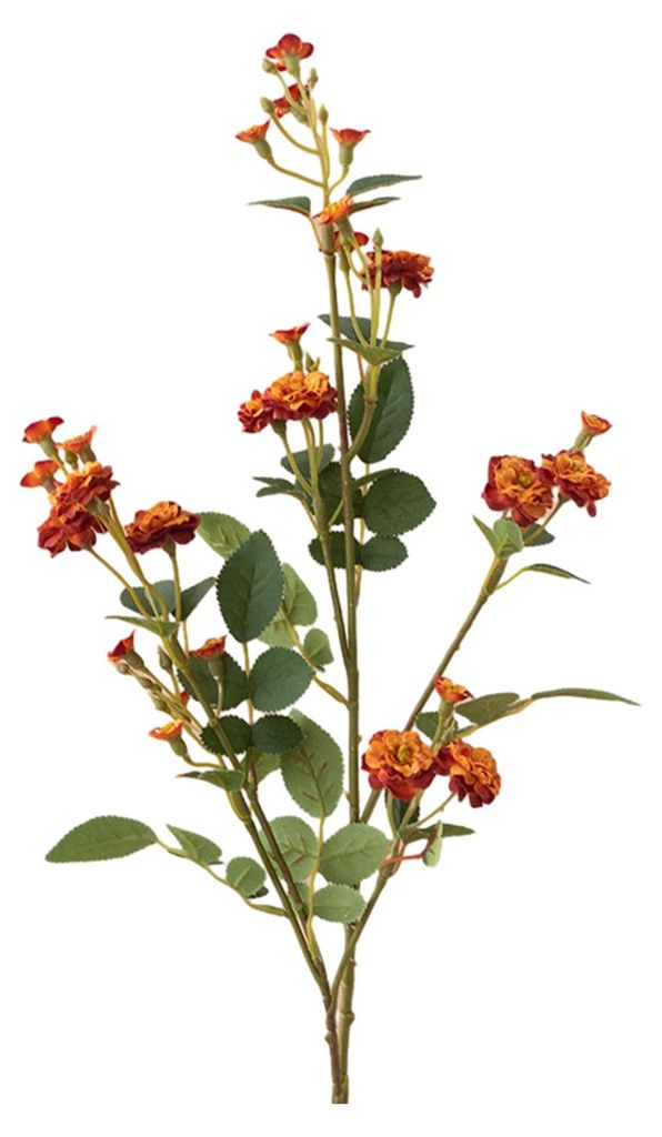 Künstliche Seidenblumen, kleine Rosen, realistische künstliche Blumen, Dekoration für drinnen und draußen, Hochzeiten, Gartenveranstaltungen, E...