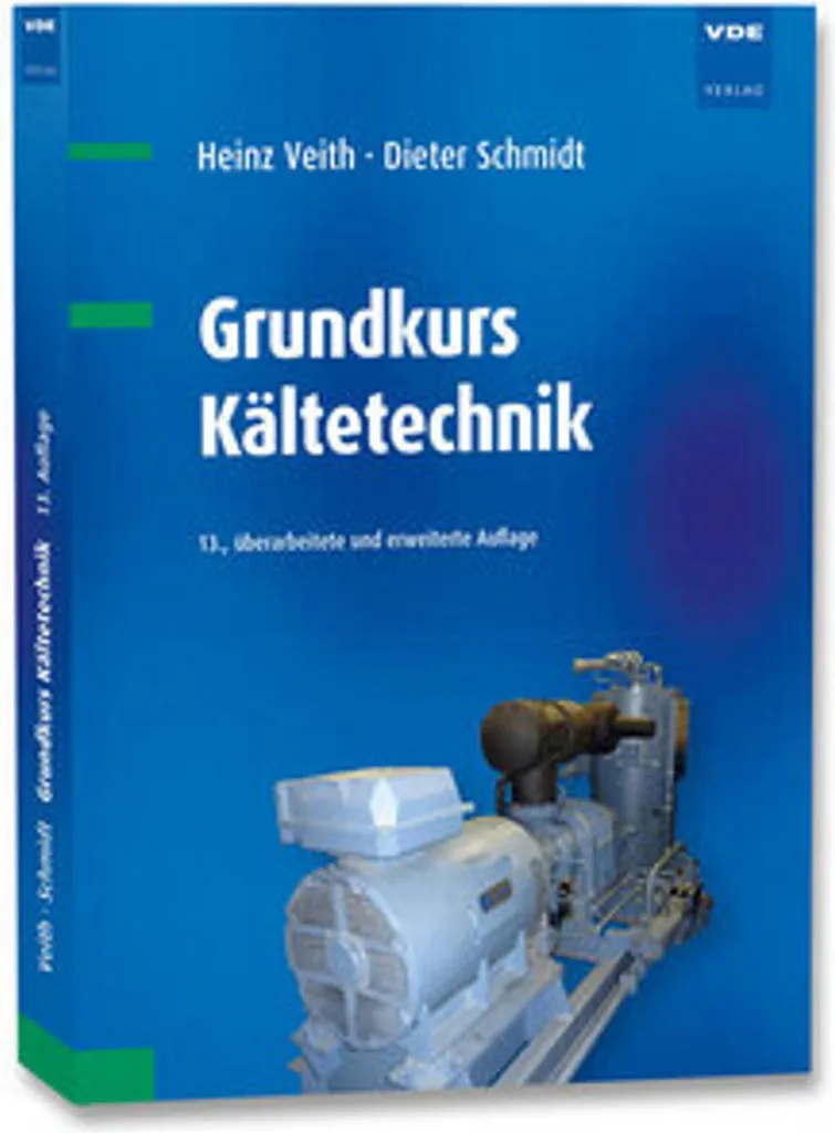Livre Grundkurs Kältetechnik manuel technique de froid industriel