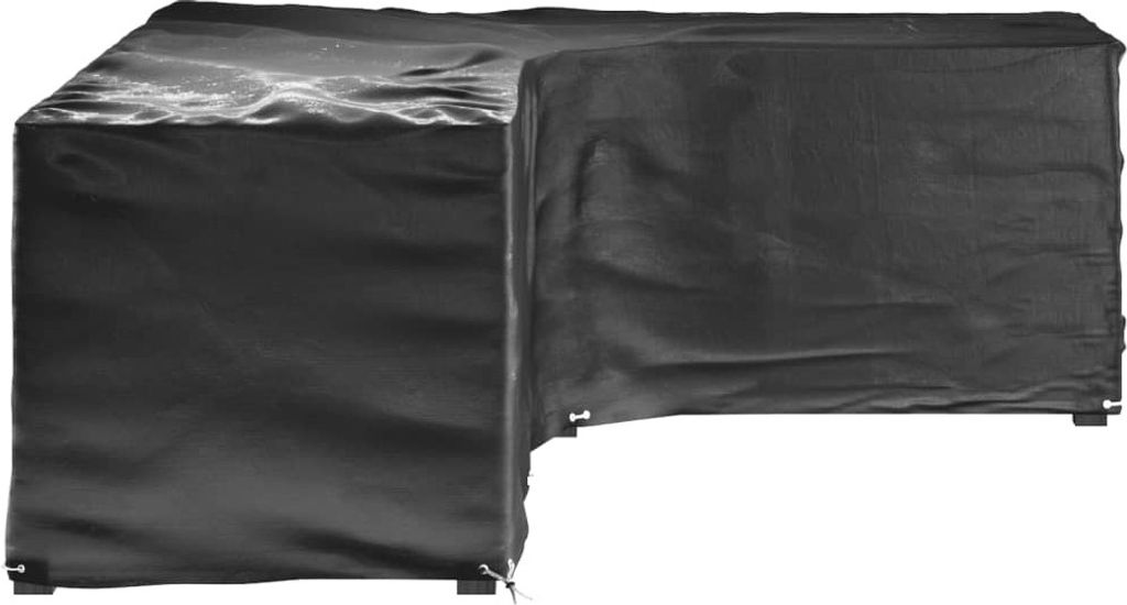 vidaXL Couverture pour meubles de jardin en L 16 oeillets Image du produit 