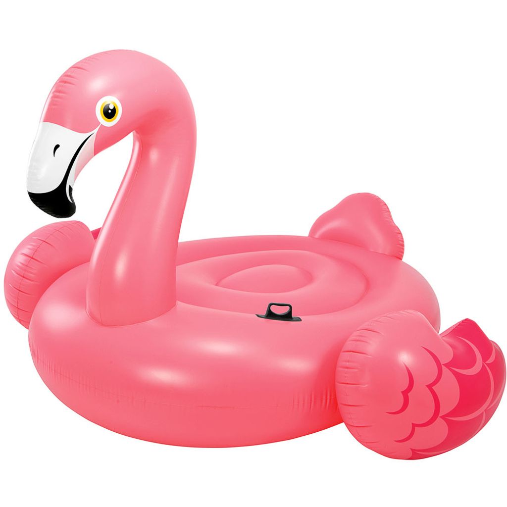 Intex Flamingo Badeinsel Luftmatratze Wasserliege 218x211x136cm aufblasbar 56288 