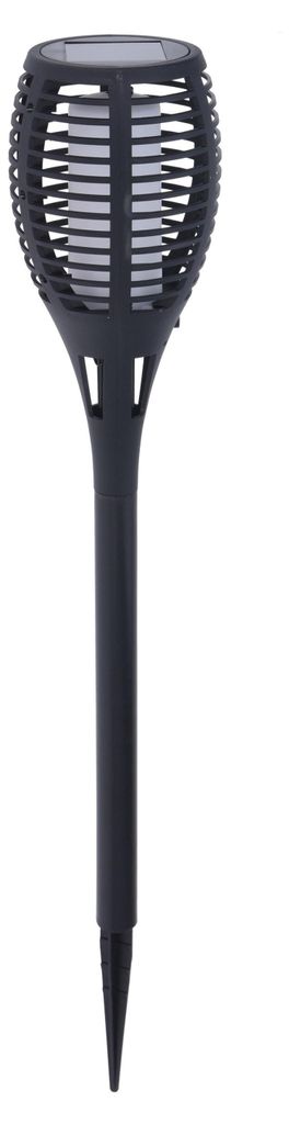 Pro Garden Solar Fackel/Taschenlampe - schwarz - mit Produktbild 
