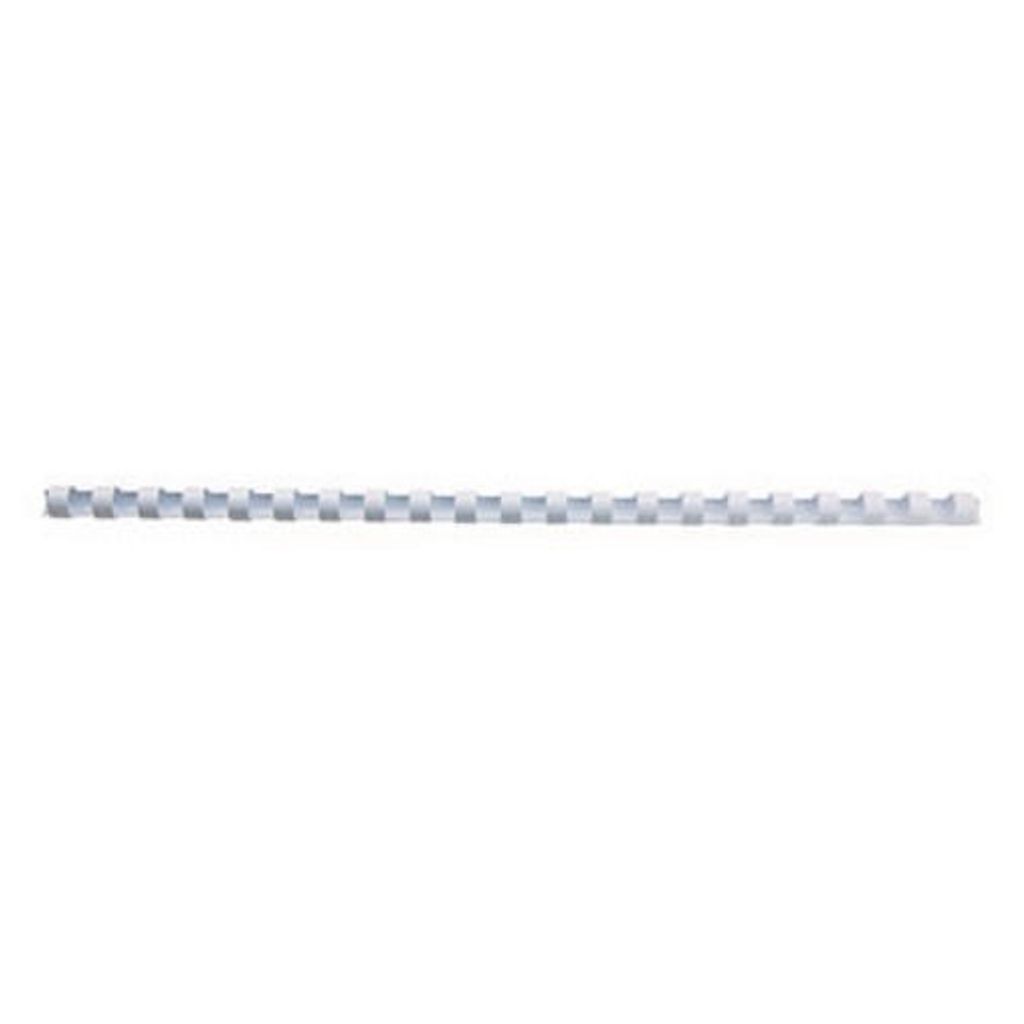 GBC CombBind Plastikbinderücken, weiß, 14mm (100), Weiß, 125 Blätter, Polyvinylchlorid (PVC), A4, 1,4 cm, 610 g