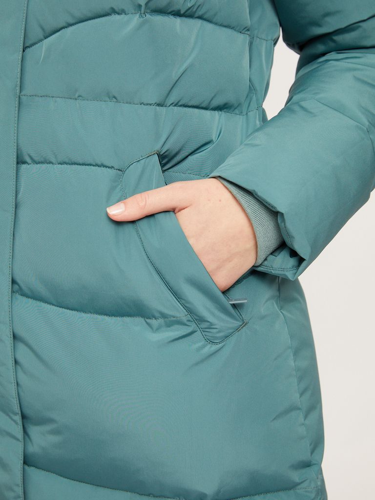 mazine Wanda Coat Lange damesjas, zwart, XL