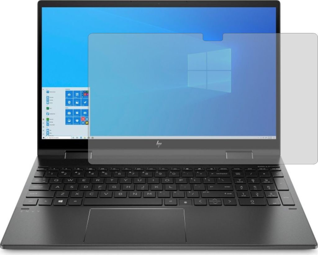 3x Schutzfolie für HP Envy x360 15-ee0155ng Antireflex Displayschutzfolie Antibakteriell
