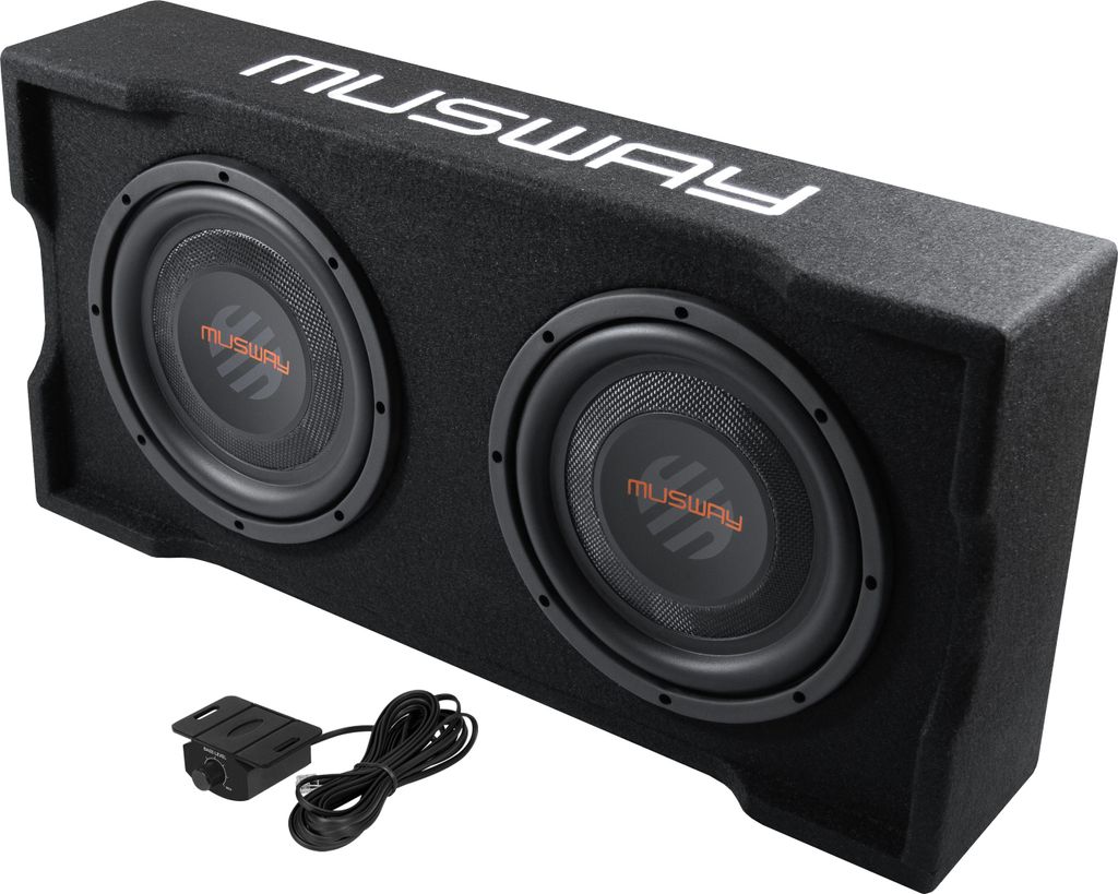 MUSWAY MF210A, aktivní subwoofer, plochá konstrukce, 25 cm Obrázek produktu 