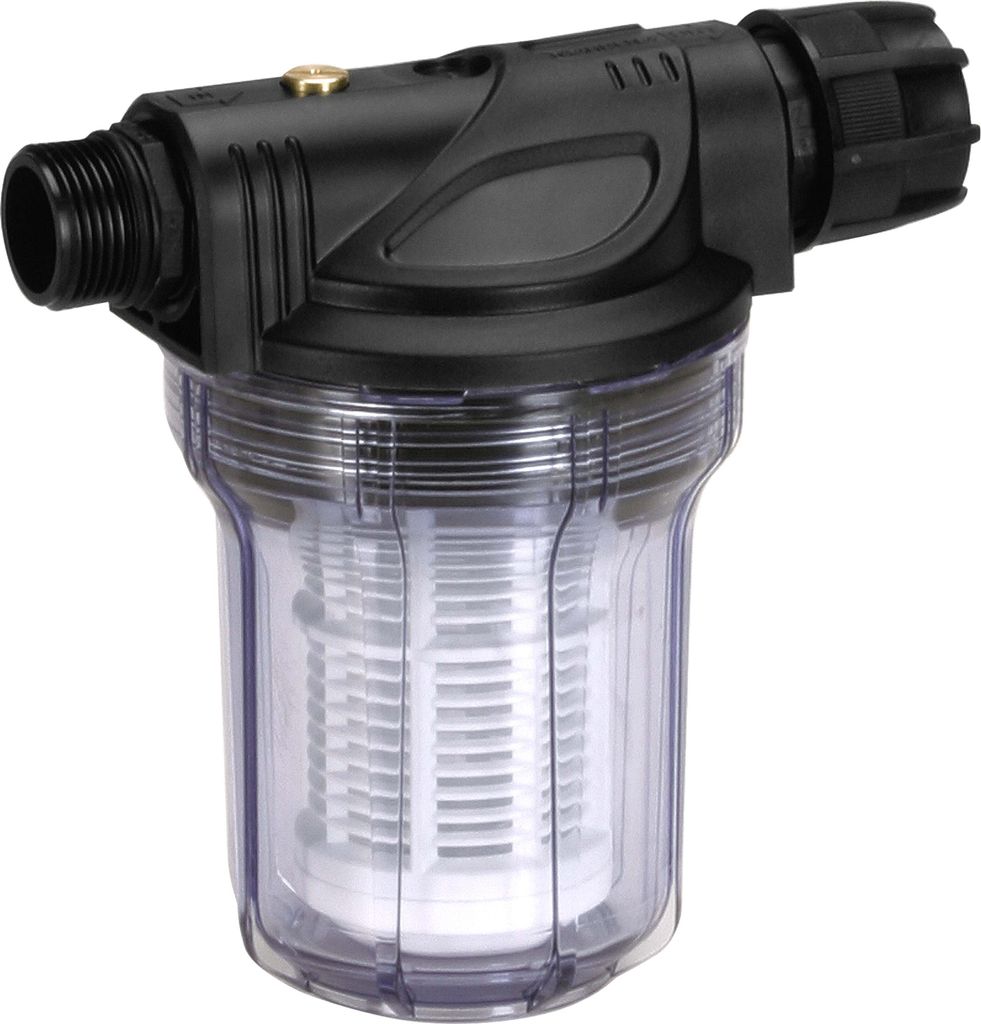Pumpen Vorfilter (schwarz/transparent) Produktbild 