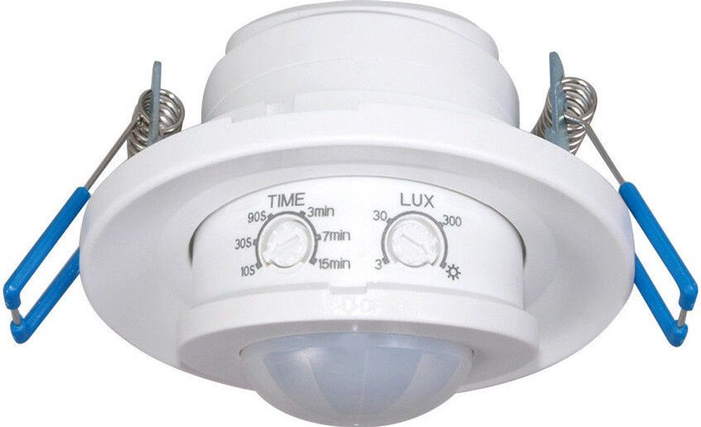 Unterputz PIR-Bewegungsmelder 360° 6m Decken Einbau Infrarot Bewegungssensor