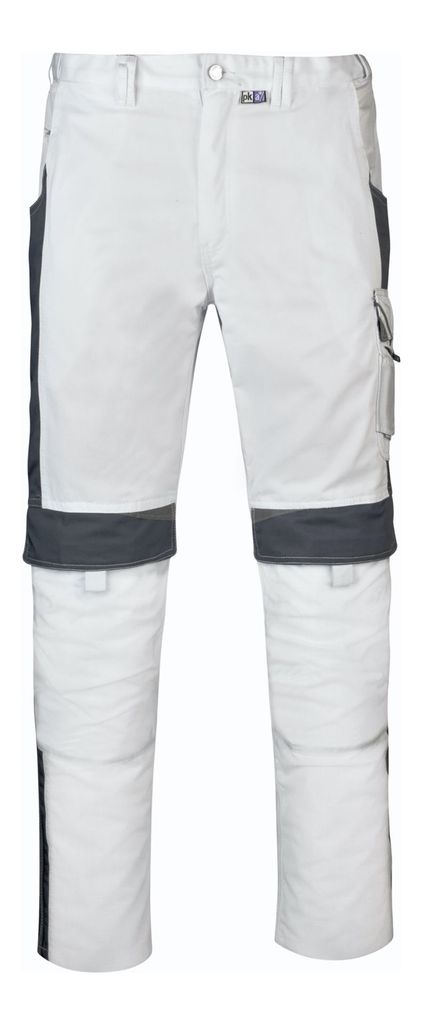BESTWORK Bundhose weiß/grau, Gr. 064 - PKA Klöcker