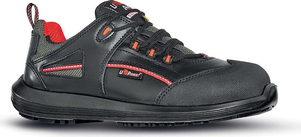 U-power Iroko Sicherheitsschuhe Schwarz EU 35 Schwarz EU 35