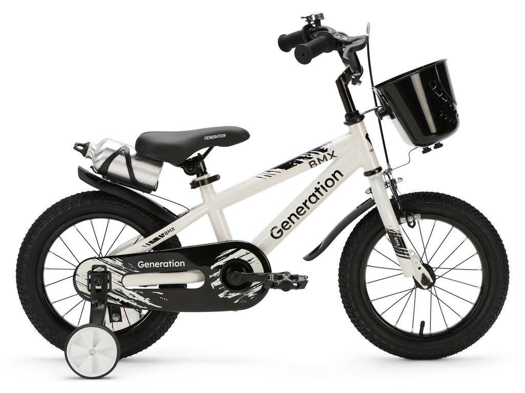Generation BMX 14 Zoll Weiß – Kinderfahrrad – 3 bis 5 Jahre Produktbild 