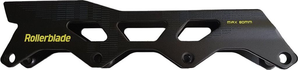 Rollerblade 243 Frame 4x80 Inline-skates Schwarz Schwarz One Size