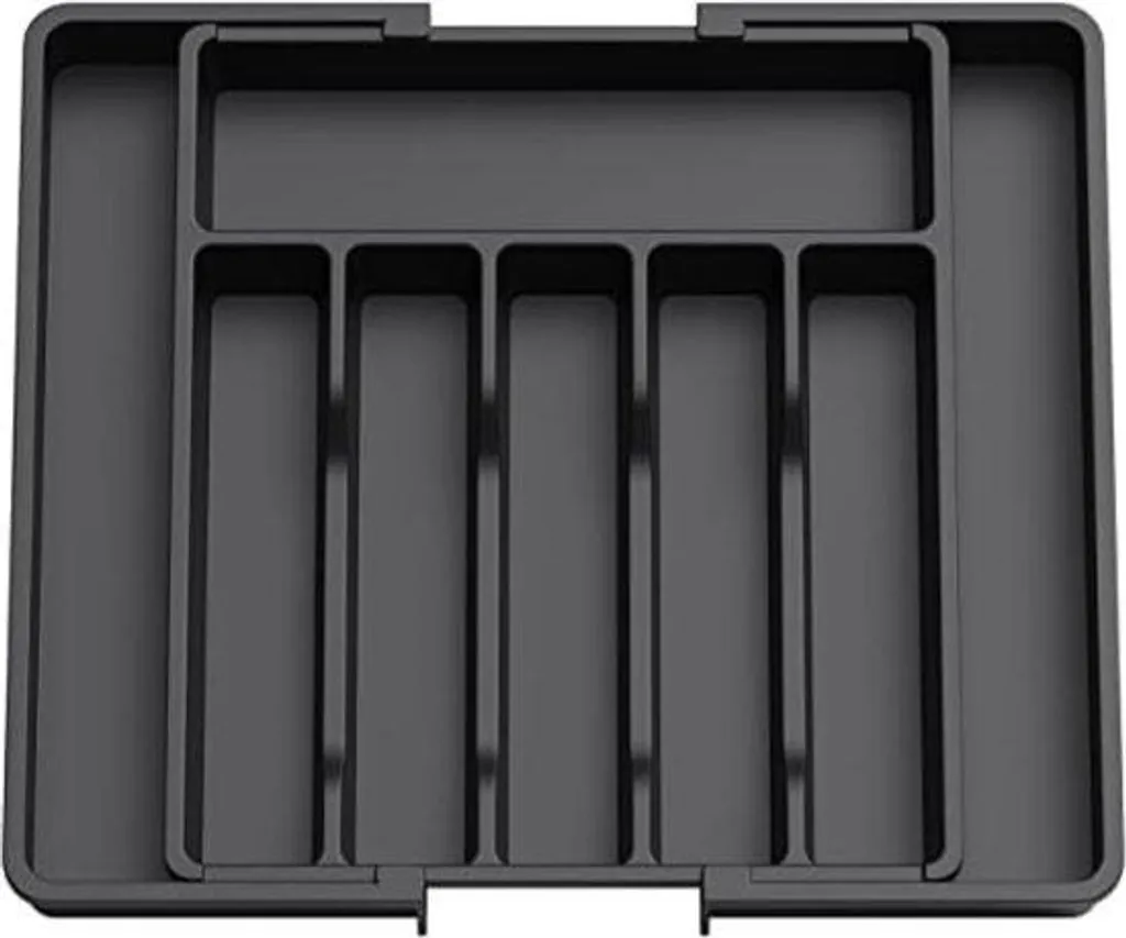 Rangement cales plastique 57x38x5 cm noir : fini le désordre en soute !