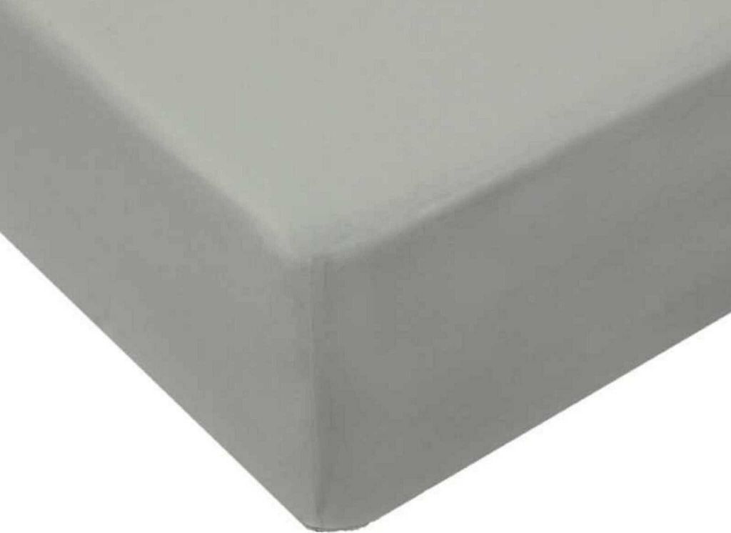 Prześcieradło Jersey 90x200 z gumką szare popiel Zdjęcie produktu 