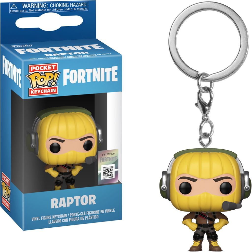 Fortnite - Raptor - Schlüsselanhänger Funko Pocket POP! Keychain