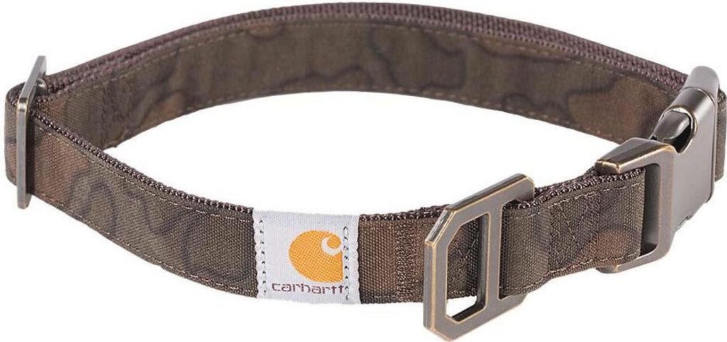 Carhartt P000343 Halsband mit robuster Verarbeitung und reflektierenden Drei-Nadel-Nähten für Hunde, die rund um die Uhr arbeiten. Tarmac/Duck Ca...