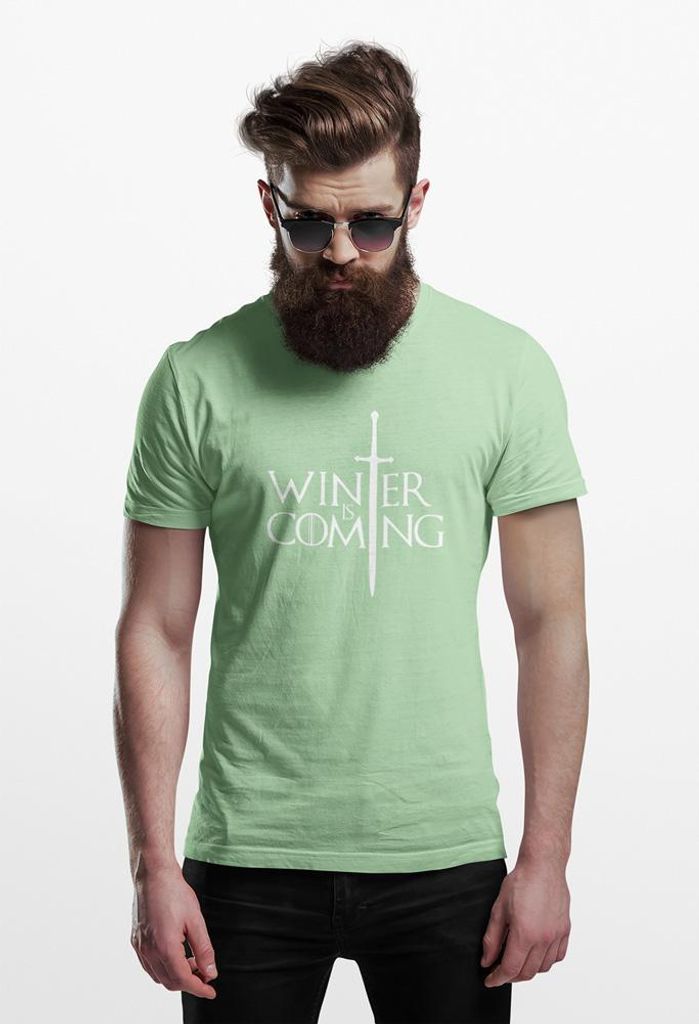 D&B 150 Uni Polo MO00104 Winter Is Coming MintGrün-Größe XL