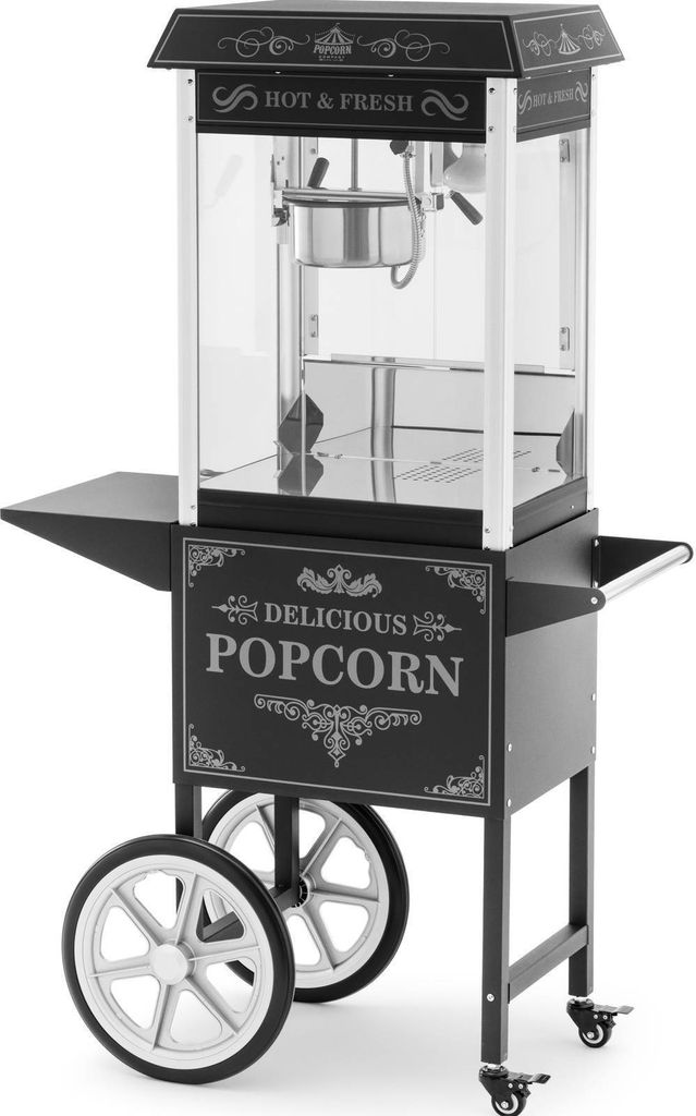Expondo Royal Catering stroj na popcorn s vozíkem – 1500 W Obrázek produktu 