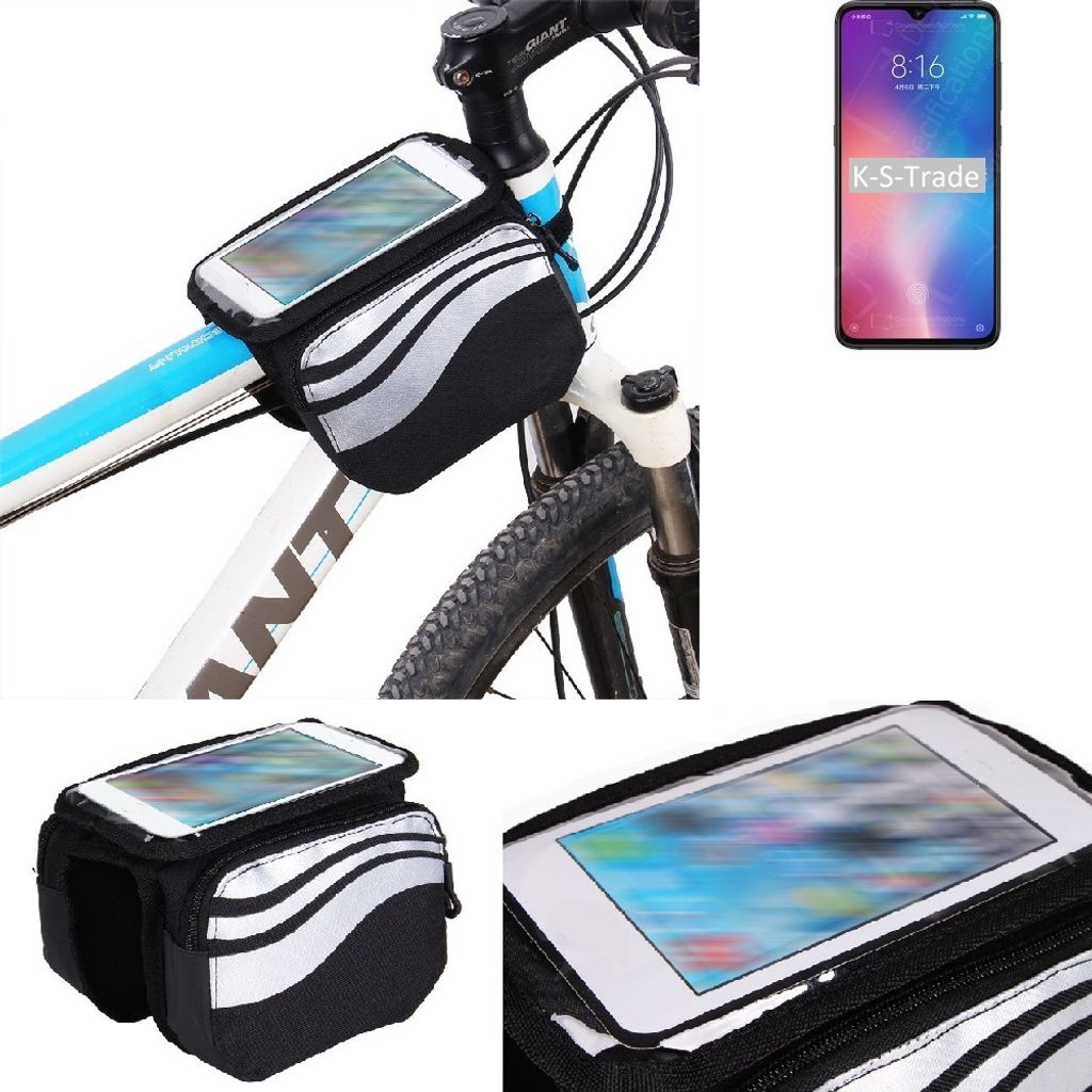 K-S-Trade Selfie Stick kompatibel mit Xiaomi Mi 9 Transparent Edition Selfiestick kabelgebunden Monopod mit Kabel Stab Stange Selfportrait