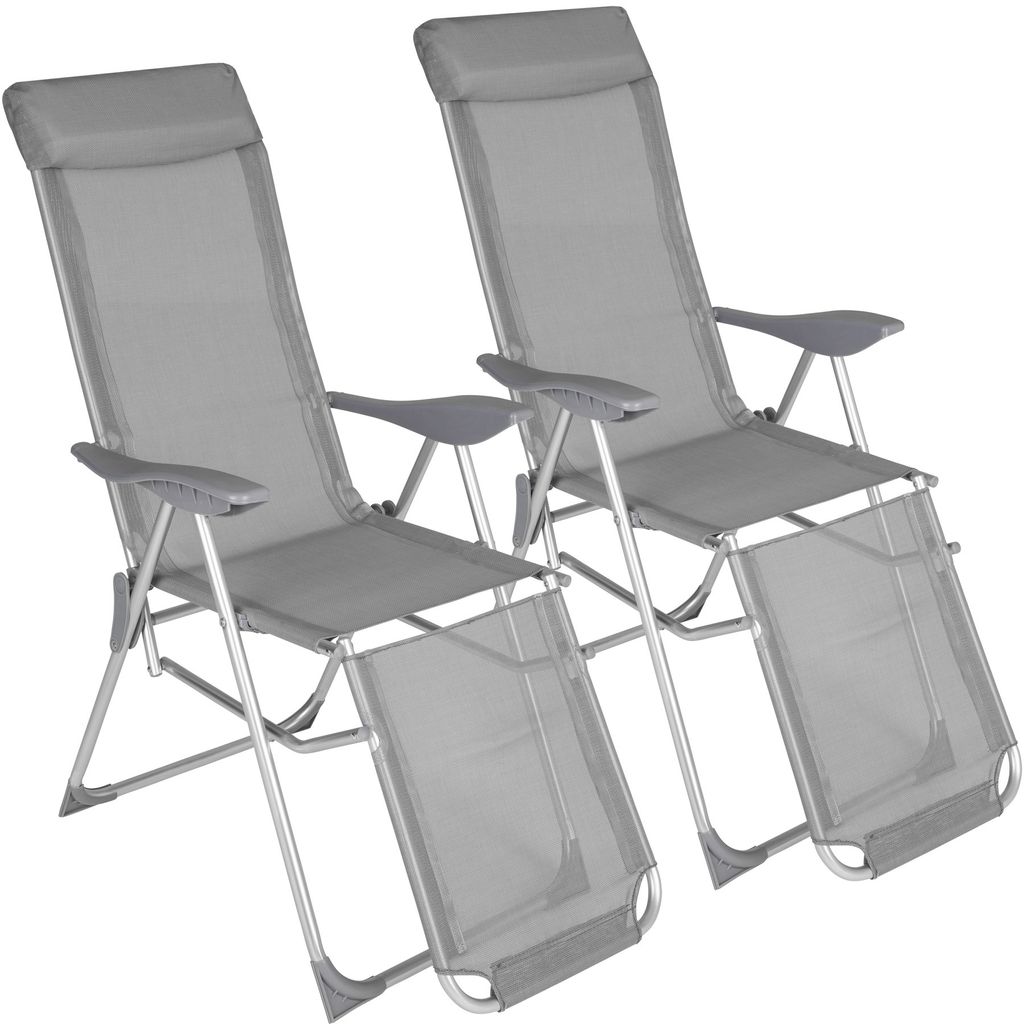 sada 2 skládacích zahradních židlí Jana 146,5 x 59 x 117,5 Obrázek produktu 1