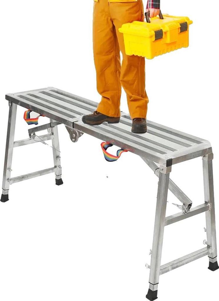 Plateforme de travail, réglable en hauteur, design pliable, Image du produit 