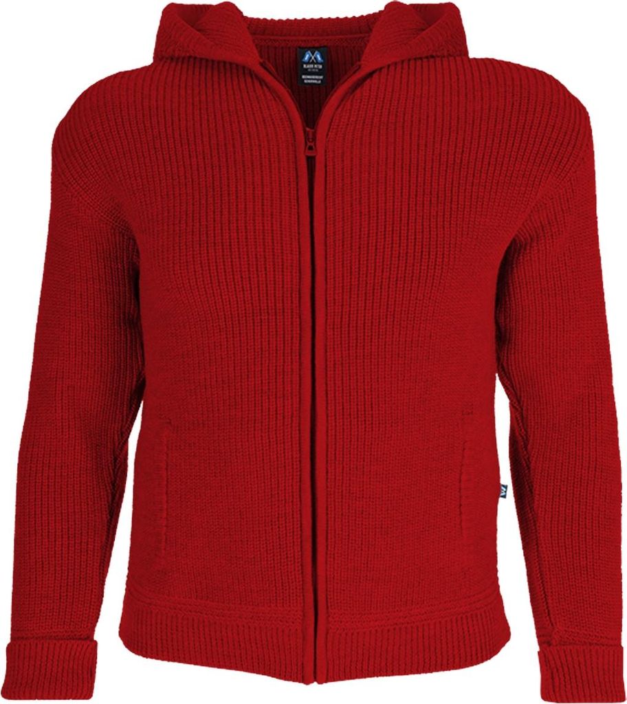 Blauer Peter - Kapuzen - Troyer - Strickjacke - Schurwolle - 9 Farben