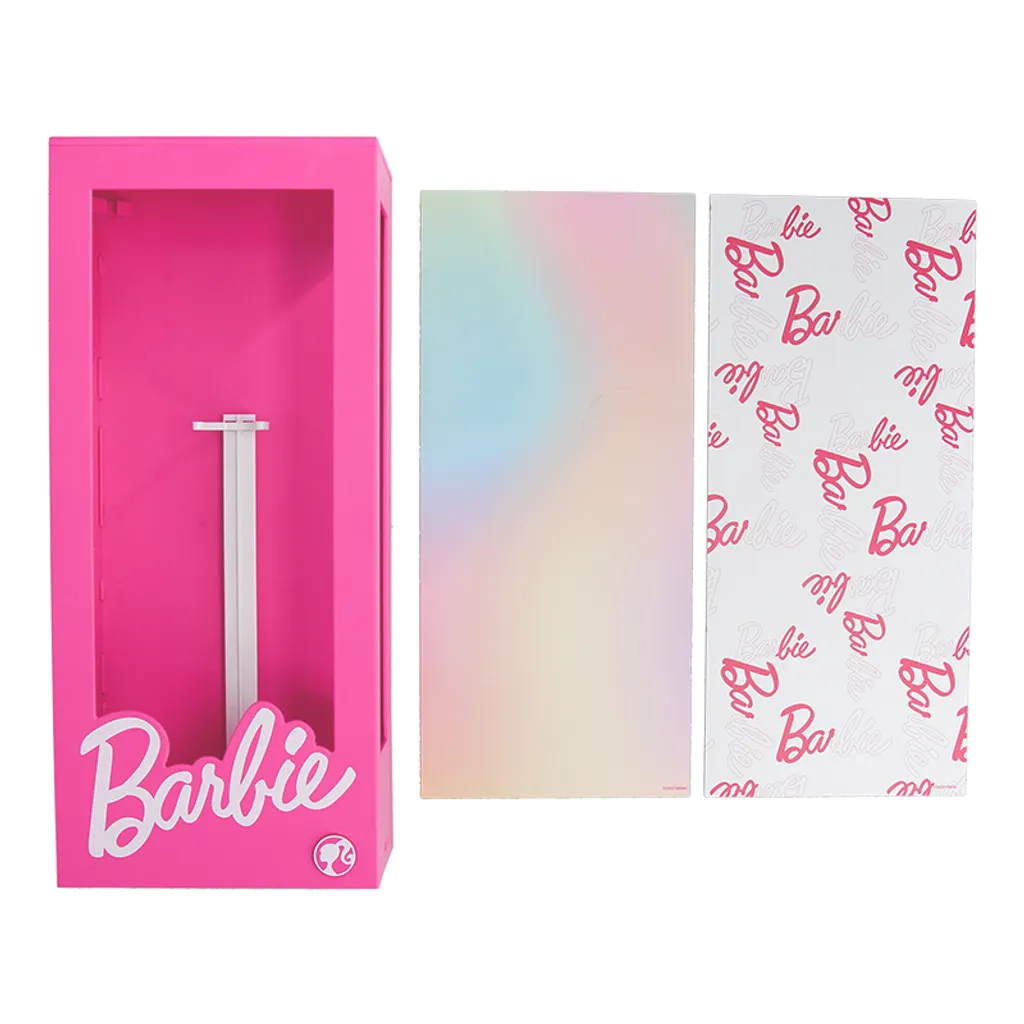 Présentoir Barbie avec éclairage LED - Vitrine d'exposition rigide - 7
