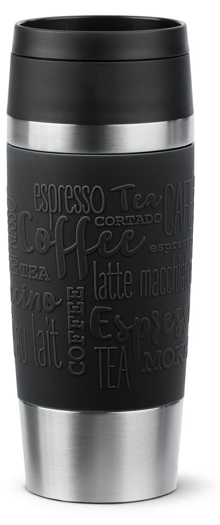EMSA Travel Mug Classic N2020200, Čierna, Nerezová oceľ, Obrázok produktu 