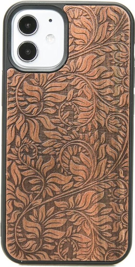 Apple Tree Leaves Holzhülle für iPhone 12 Mini