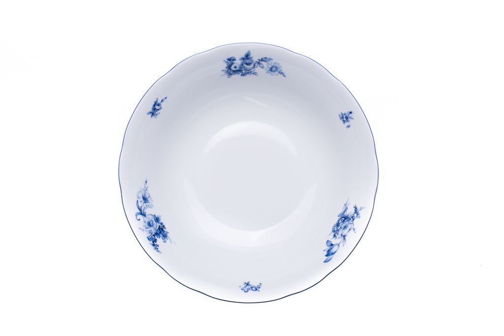 Thun 1794 Rose, compotier, porcelaine, roses bleues, 13 cm, Image du produit 