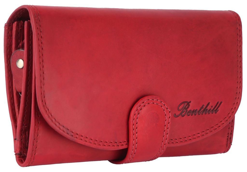 Benthill Damen Geldbörse Echt Leder - Portemonnaie mit RFID Produktbild 