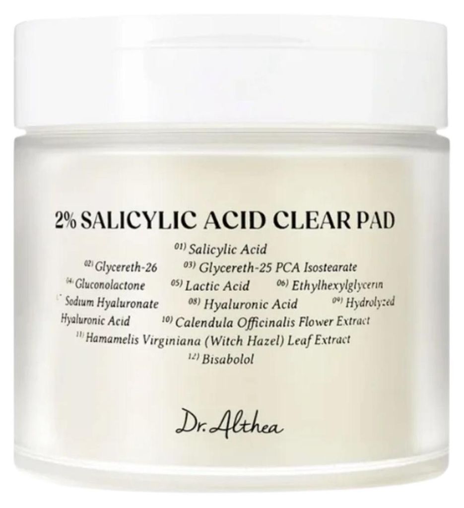 Dr. Althea - 2% Salicylic Acid Clear Pad Productafbeelding 