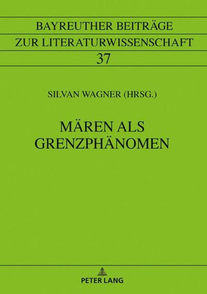 Mären als Grenzphänomen