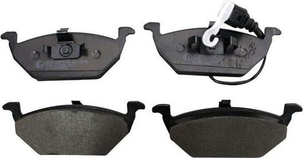 DENCKERMANN B110690 Bremsbelagsatz, Scheibenbremse OE 1K0698151K kompatibel mit A2, A3 8L, A3 8P, Altea, Altea XL, Leon, Toledo, Fabia, Octavia, Ro...