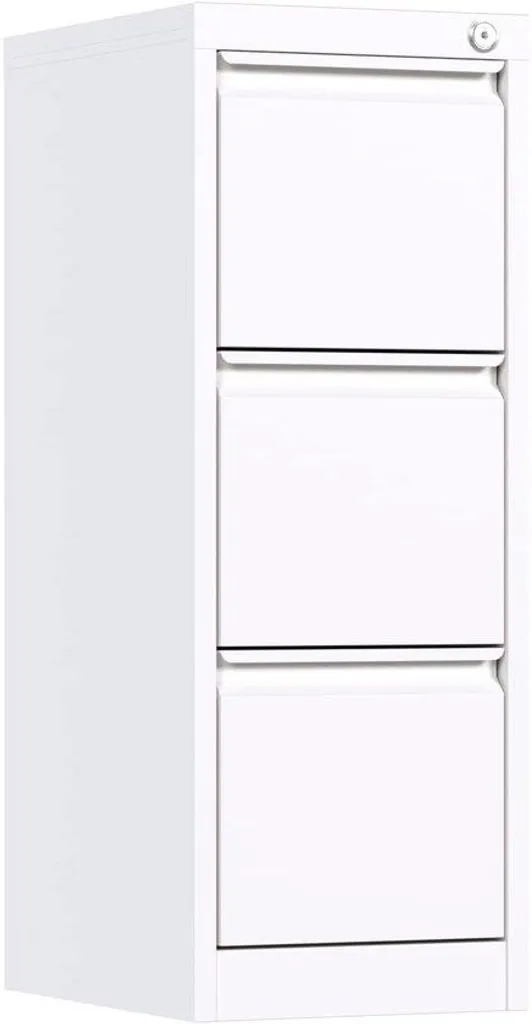 Armoire métal dossiers A4 blanche : protégez et triez vos documents pro