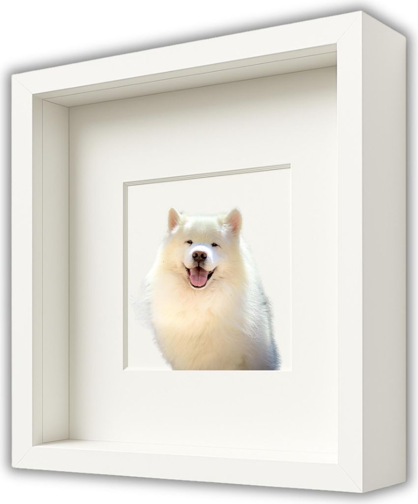 Hlboký 3D rám 30x30 cm na fotografie z machového remesla, Obrázok produktu 