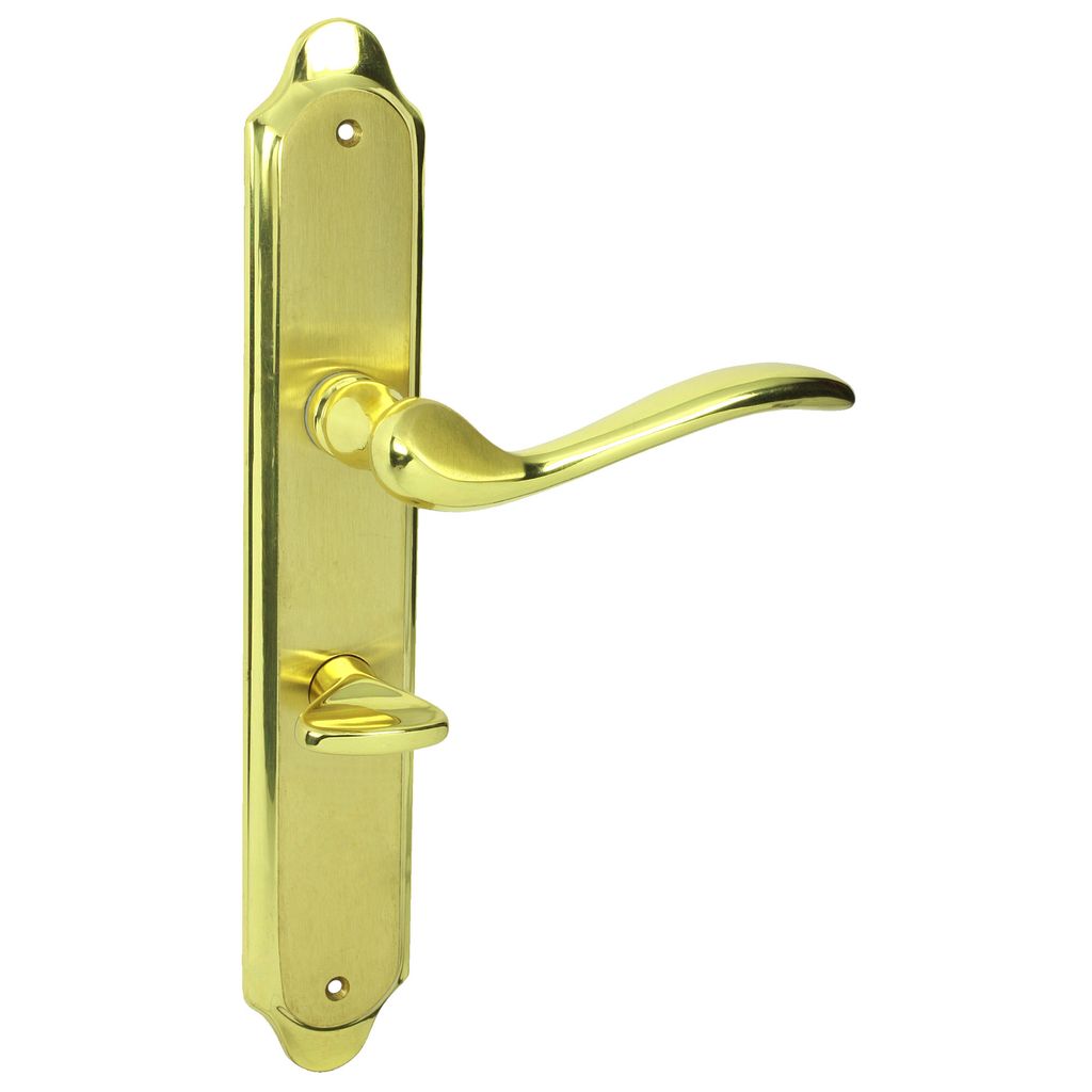 DOMINO Türgriff 78 Drückergarnitur WC - Badezimmer Set | Produktbild 