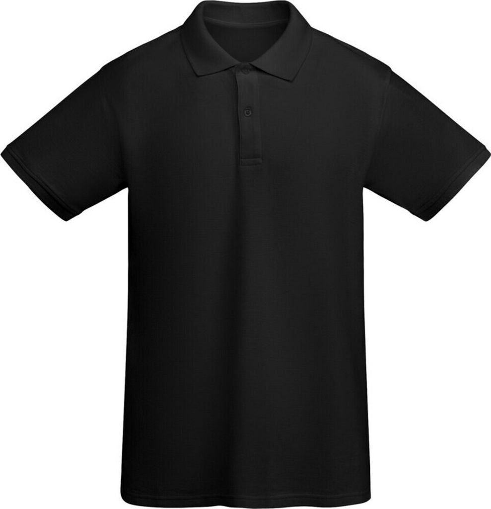 Roly - "Prince" Poloshirt für Herren kurzärmlig PF4343 (L) (Schwarz)