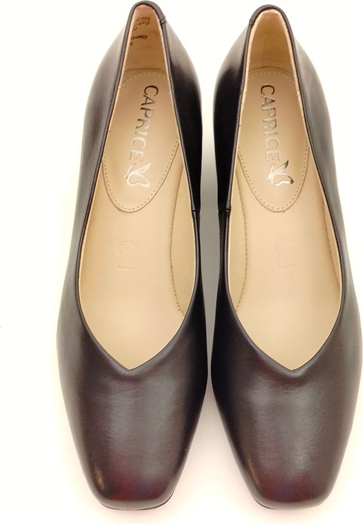 Caprice Damen Pumps 4 cm hoher Blockabsatz schwarz 41 Produktbild 12