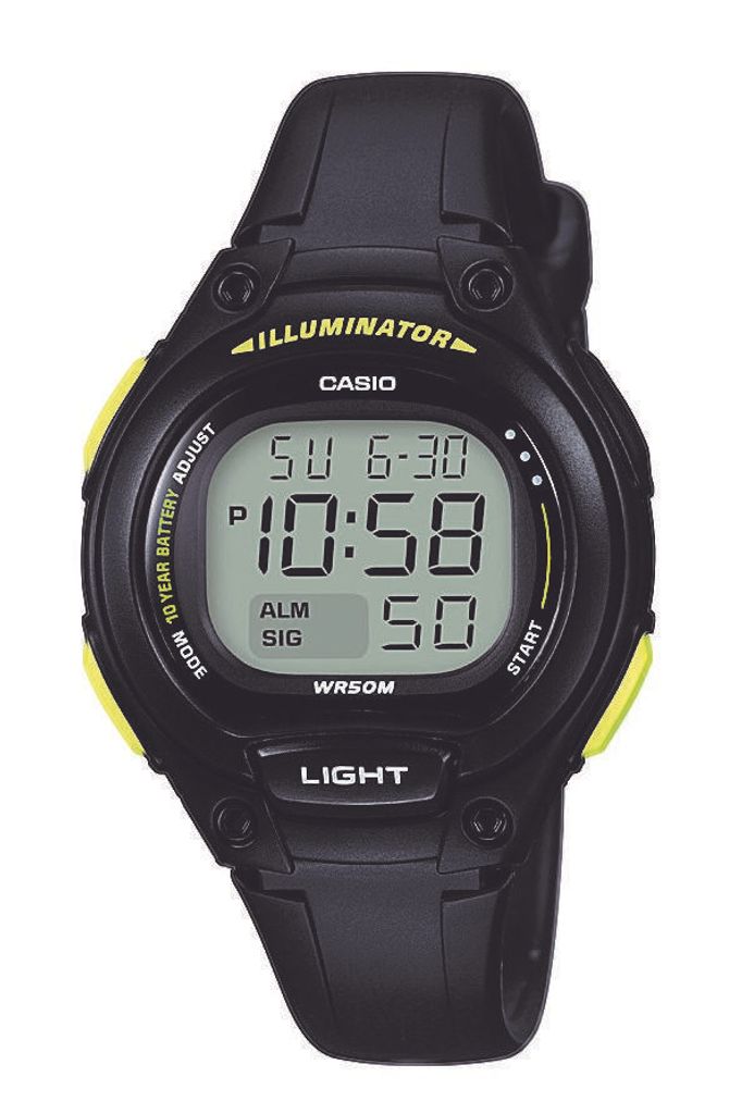 Casio Armbanduhr LW-203-1BVEF digital Produktbild 