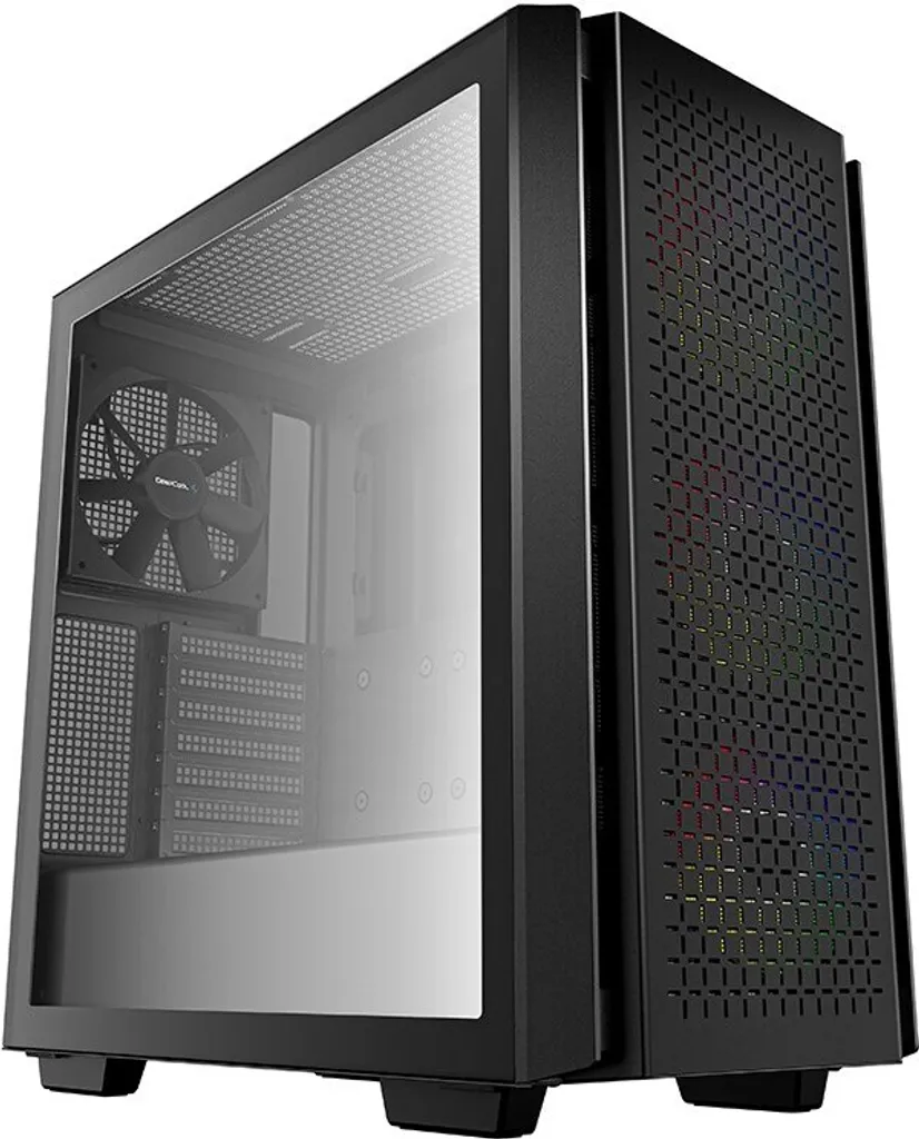 DeepCool CG560 Boîtier PC Midi Tower Noir avec Panneau Avant Flux d'Air - 4