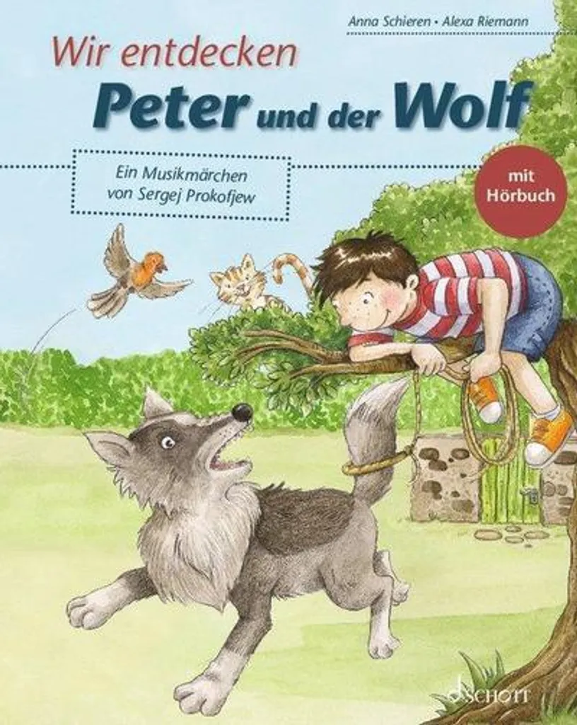 Album illustré sonore Pierre et le Loup pour l'éveil musical précoce