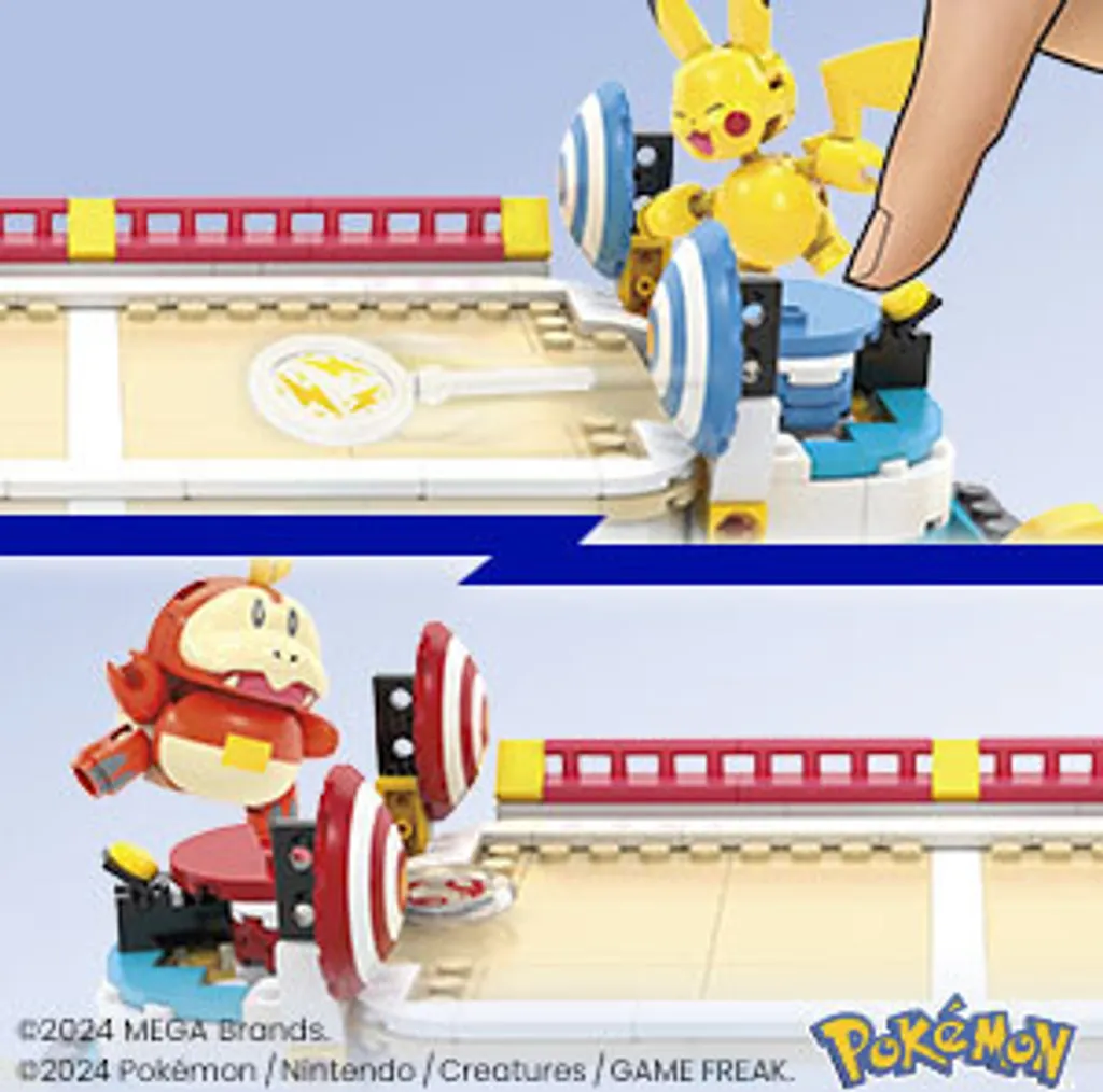 Stade d'entraînement MEGA Pokémon - Coffret de Construction Interactif - 11