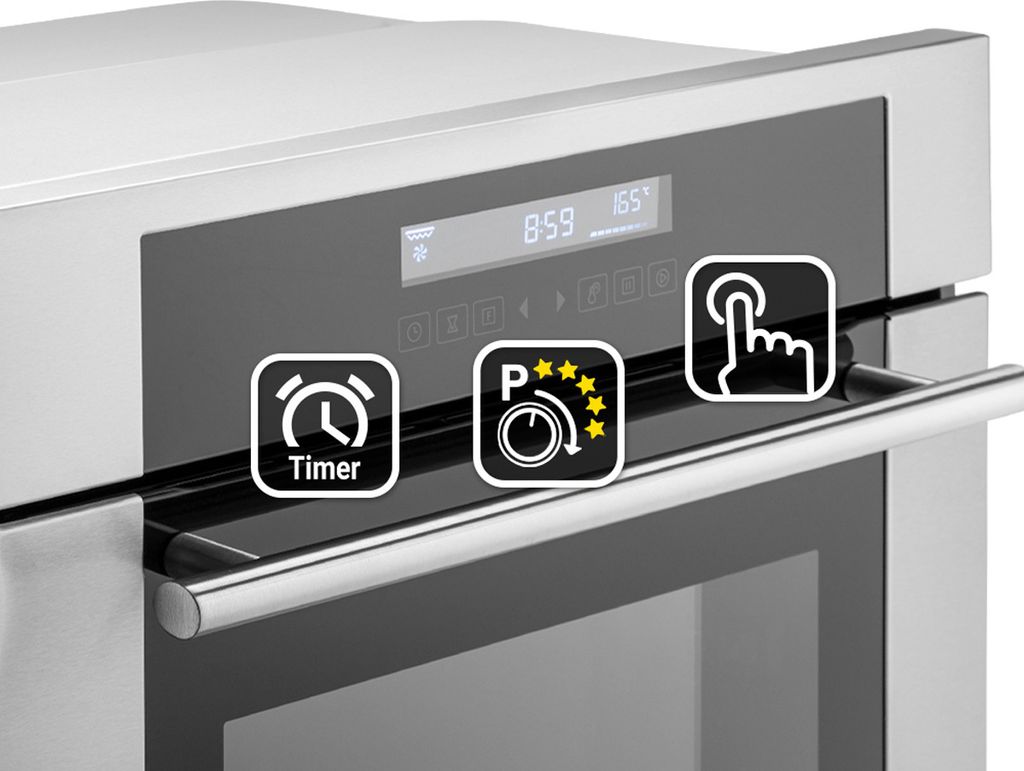Four encastrable 60cm 70L Gril Air chaud Tiroirs Image du produit 