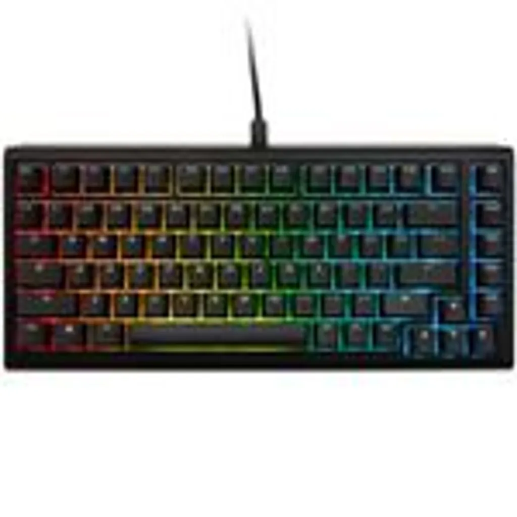 Clavier mécanique Ducky ProjectD Tinker 75 avec support QMK/VIA - Noir