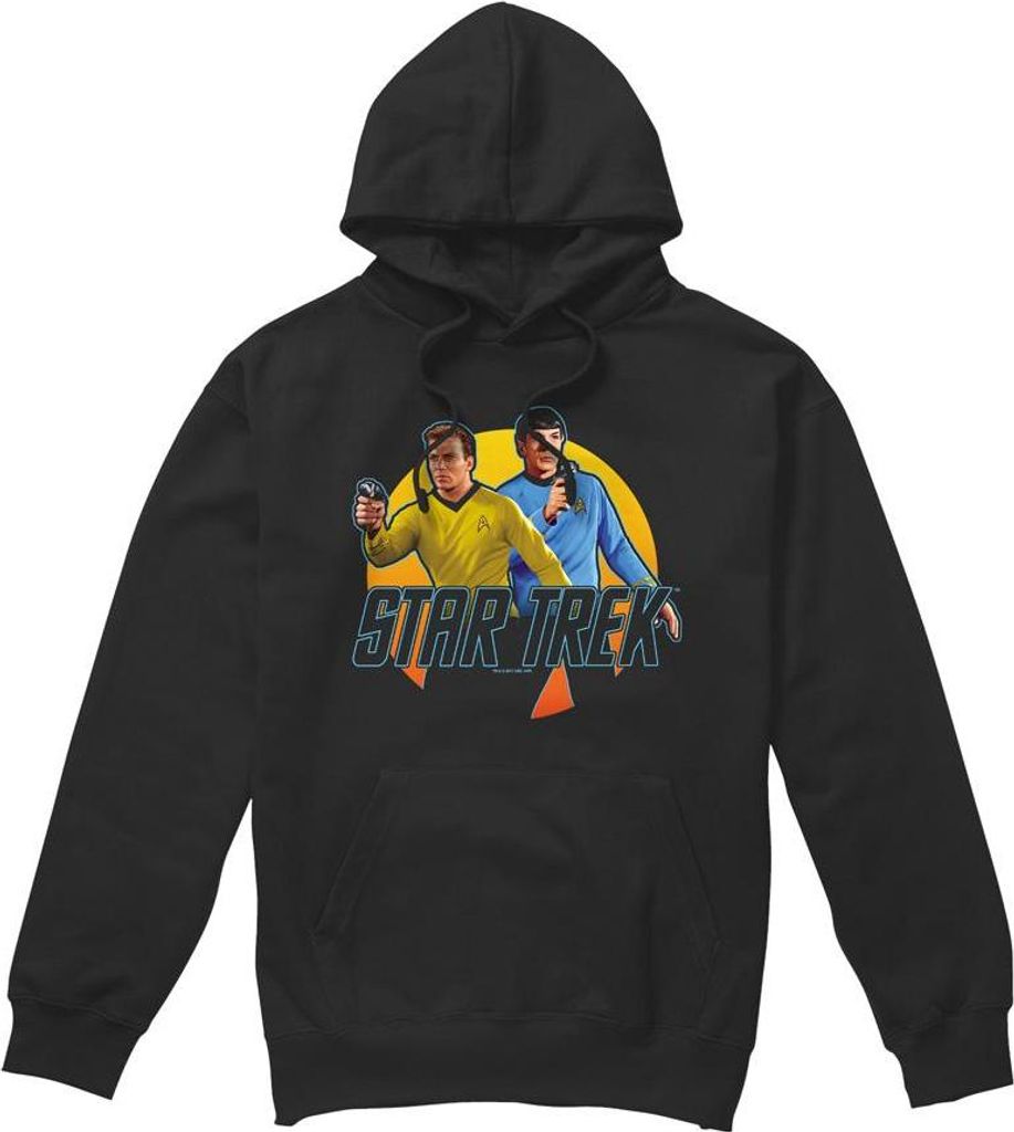 Star Trek - "Phasers Ready" Kapuzenpullover für Herren TV8462 (L) (Schwarz)