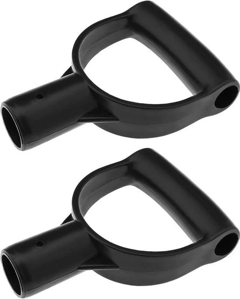 Manche ergonomique 28 mm avec poignée plastique robuste en forme D