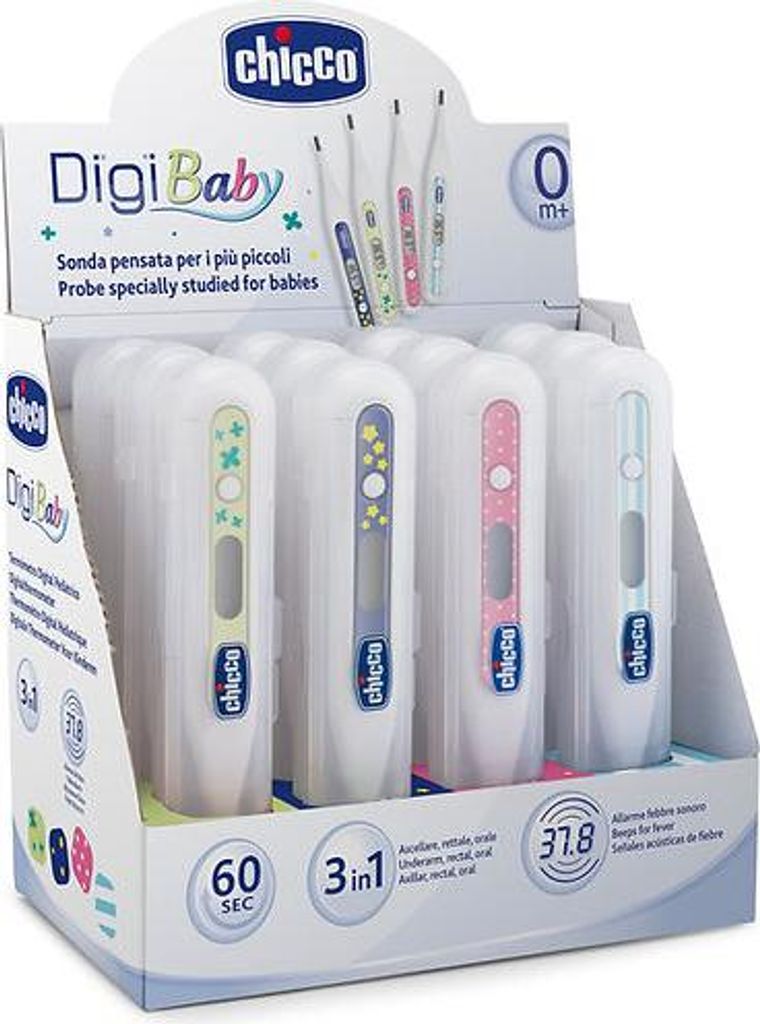 Chicco Digi Baby Digitalthermometer 60 Sekunden