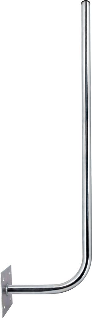 PremiumX 30cm Wandhalter 120cm Mast Ø 38mm Stahl Wand Produktbild 