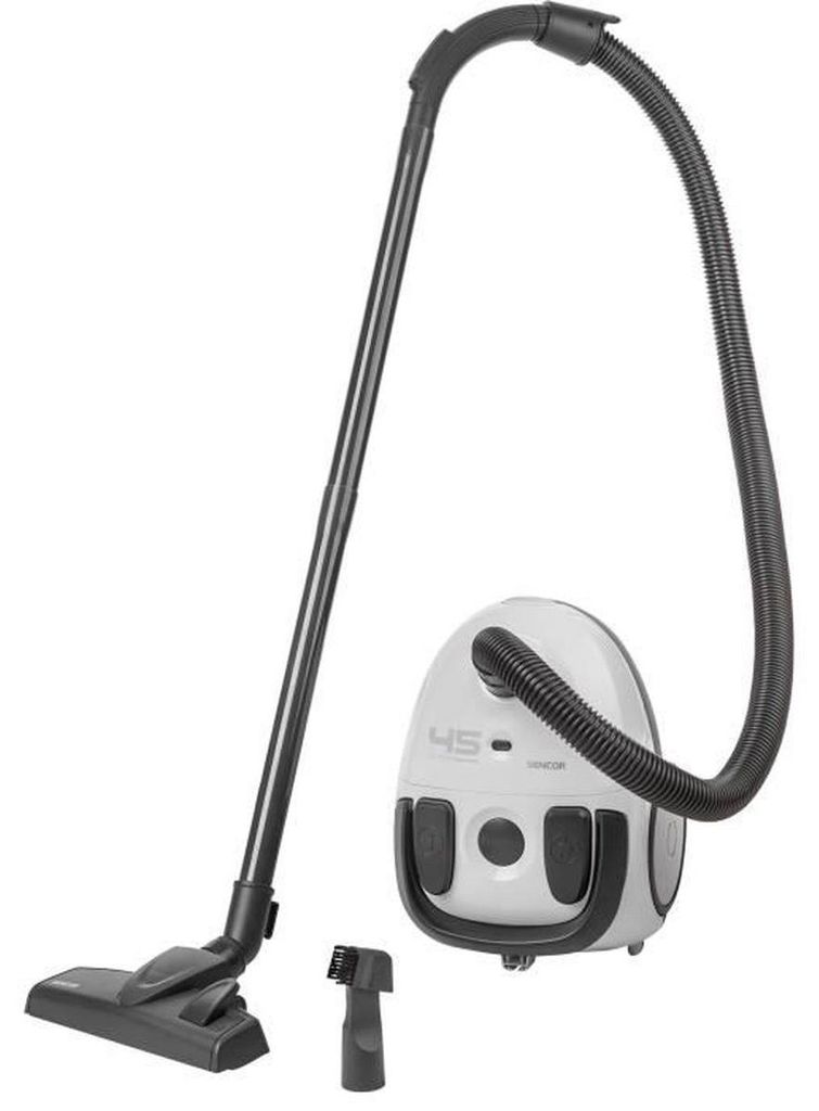 Sencor SVC 45WH-EUE3, 850 W, Cylinder próżniowy, Suchy, Zdjęcie produktu 